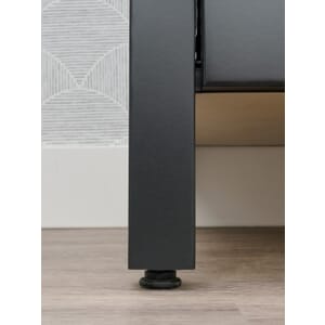 Hanleigh 48 in. Vanity with Slab Doors in Dark Horse
